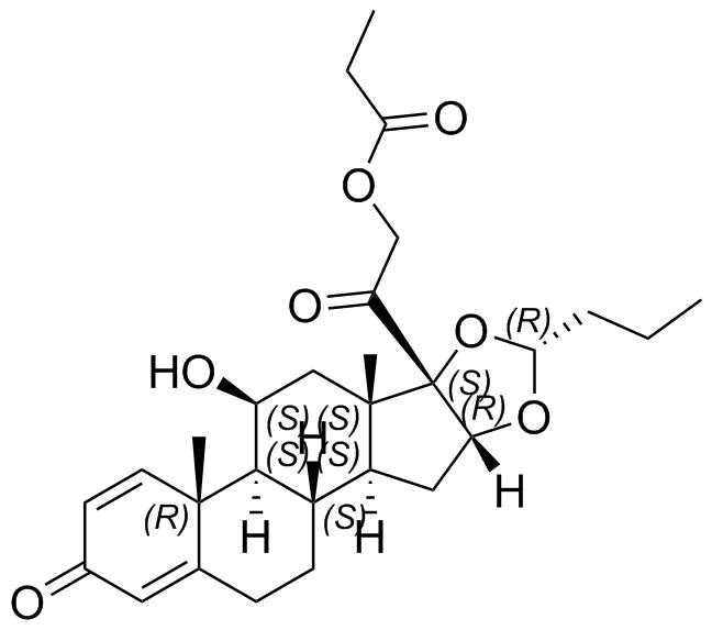 Budesonide Impurity 58 Structure