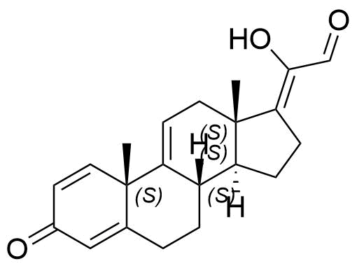 Budesonide Impurity 82 Structure