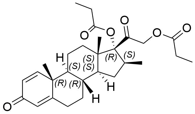 Beclometasone Dipropionate EP Impurity Q Structure