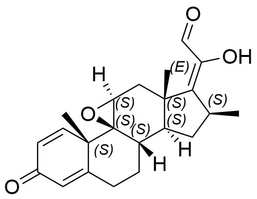 Beclometasone Dipropionate Impurity 38 Structure