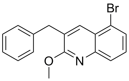 Bedaquiline Fumarate Impurity 17 Structure