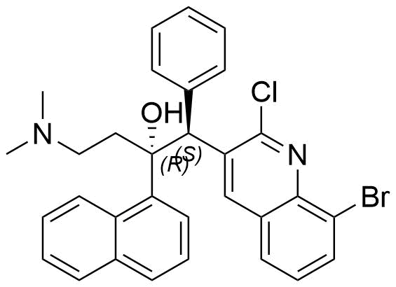 Bedaquiline Fumarate Impurity 44 Structure
