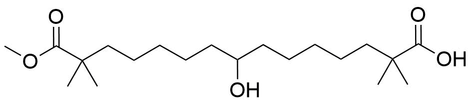 Bempedoic Acid Impurity 50 Structure