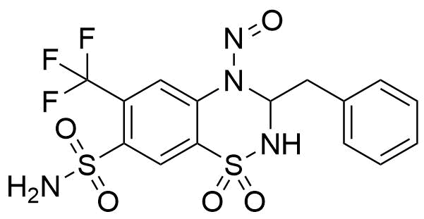 N-Nitroso-Bendroflumethiazide Structure