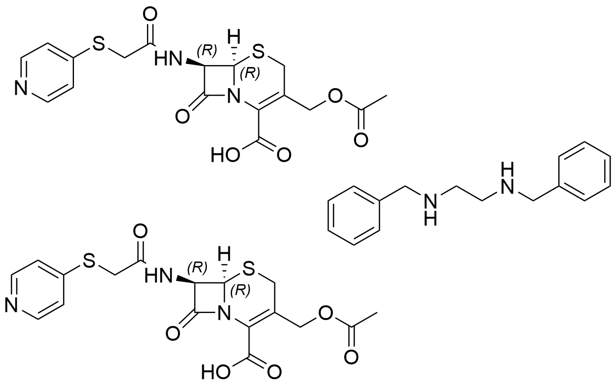 Cephapirin benzathine Structure