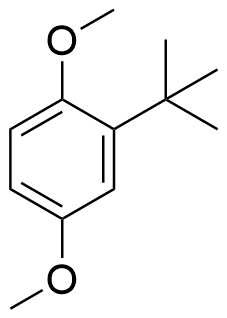 Butylhydroxyanisole Impurity 5 Structure