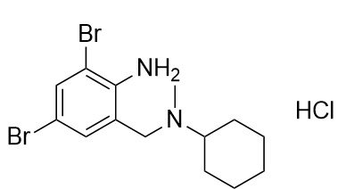 Bromhexine Hydrochloride Structure