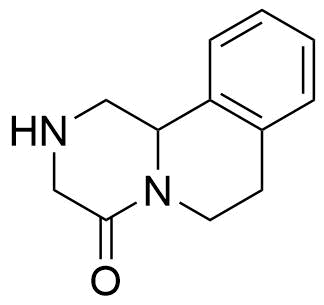1,2,3,6,7,11B-Hexahydro-4H-Pyrazino[2,1-A]Isoquinolin-4-One Structure