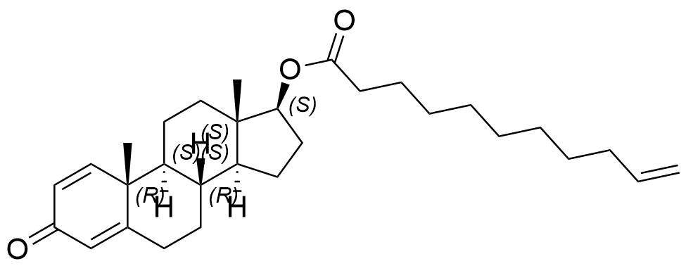 Boldenone Undecylenate Structure