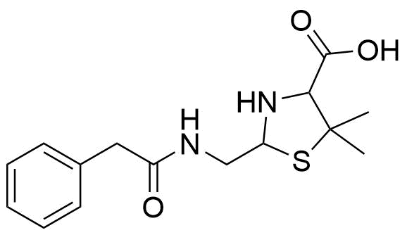 Benzylpenilloic Acid Structure