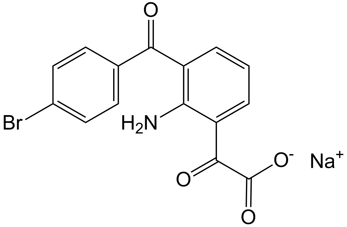 Bromfenac Impurity 5 Sodium Salt Structure