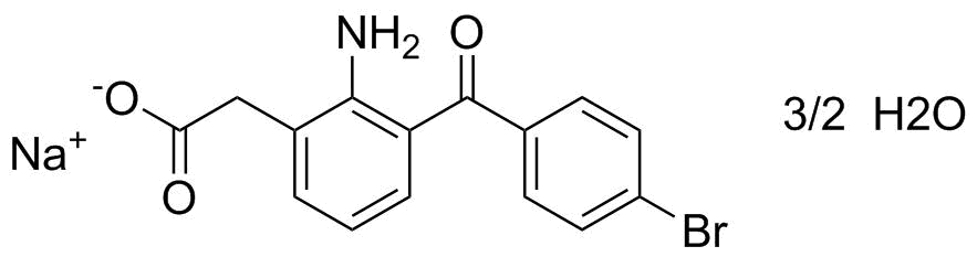 Bromfenac Sodium Hydrate Structure