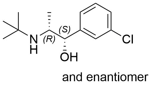 Bupropion Impurity 35 Structure