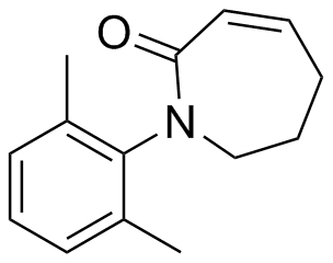 Bupivacaine EP Impurity C Structure