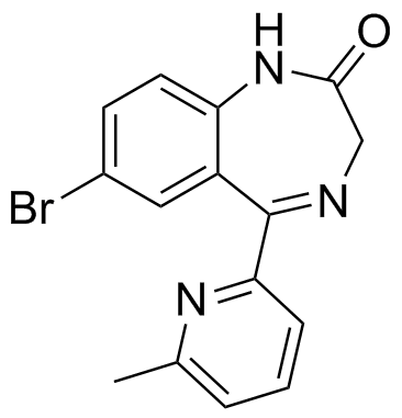 Bromazepam EP Impurity C Structure