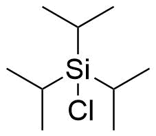 Chlorotriisopropylsilane Structure
