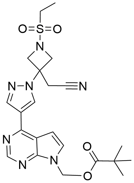 Baricitinib Impurity 83 Structure