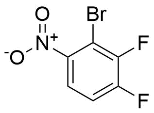 2-Bromo-3,4-Difluoro-1-Nitrobenzene Structure
