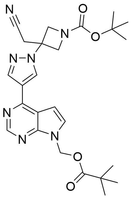 Baricitinib Impurity 156 Structure
