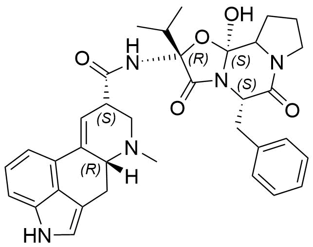 Ergocristinine Structure