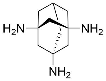 (1S,3S,5S)-Adamantane-1,3,5-Triamine Structure