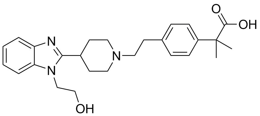 Bilastine Impurity 14 Structure