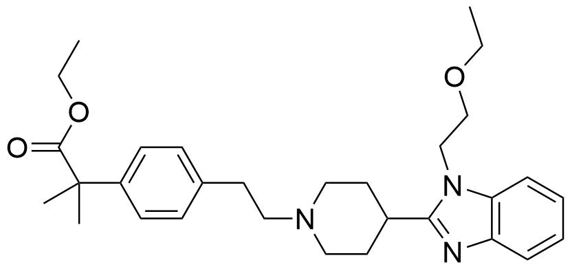 Bilastine Impurity 66 Structure