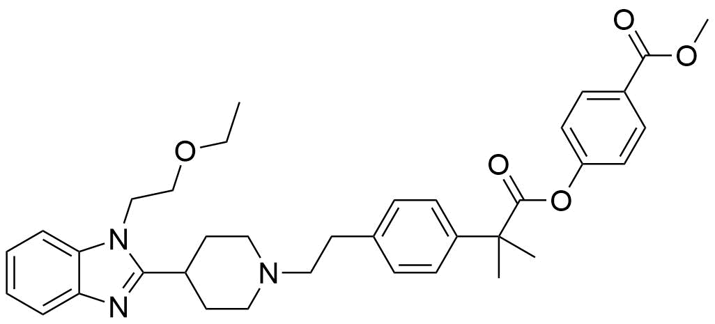 Bilastine Impurity 78 Structure