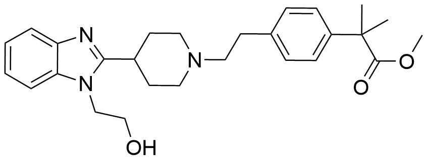 Bilastine Impurity 97 Structure
