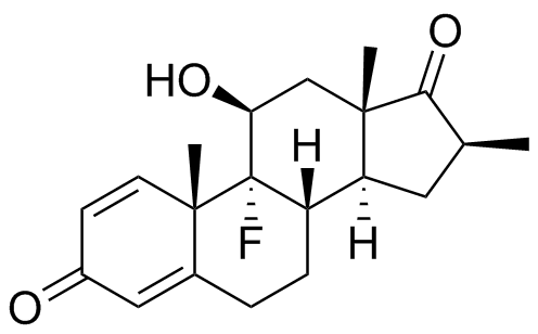 Betamethasone-17-Ketone Structure