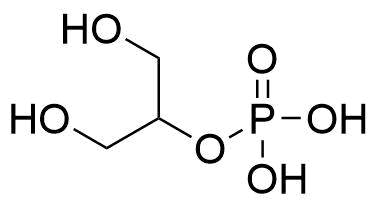 1,3-Dihydroxypropan-2-Yl Dihydrogen Phosphate Structure
