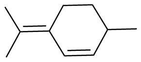 3-Methyl-6-(Propan-2-Ylidene)Cyclohex-1-Ene Structure