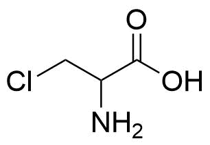 2-Amino-3-Chloropropanoic Acid Structure