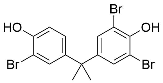 2,6-Dibromo-4-(2-(3-Bromo-4-Hydroxyphenyl)Propan-2-Yl)Phenol Structure
