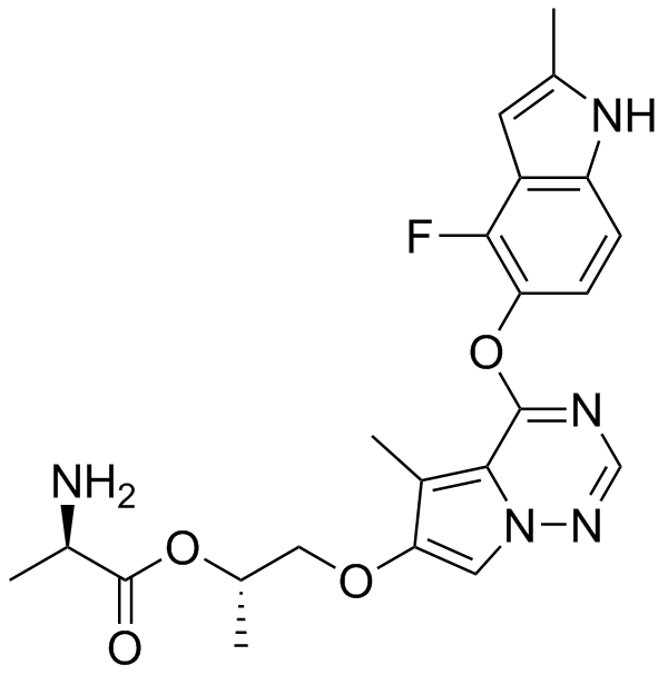 Brivanib Alaninate Structure