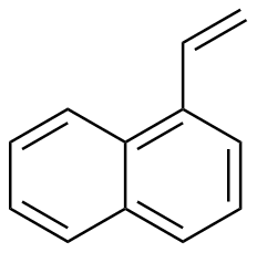1-Vinylnaphthalene Structure