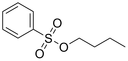 Benzenesulfonic Acid Butyl Ester Structure
