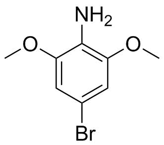4-Bromo-2,6-Dimethoxyaniline Structure