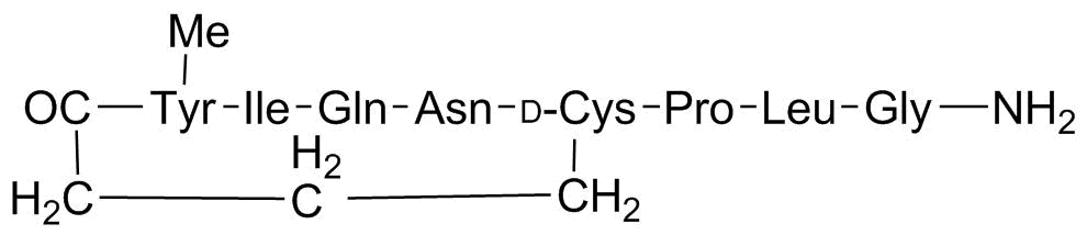 Carbetocin Impurity 8(D-Cys6) Structure