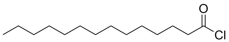 Tetradecanoyl Chloride Structure