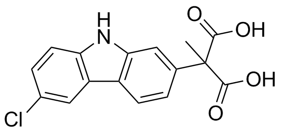 Carprofen EP Impurity A Structure