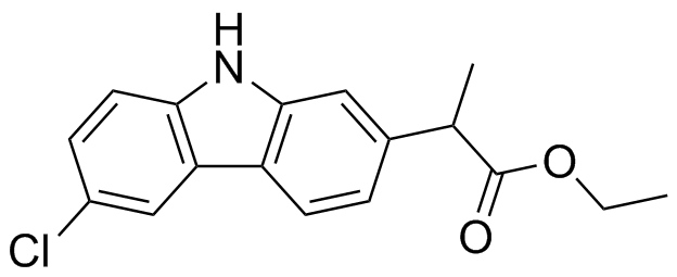 Carprofen EP Impurity G Structure