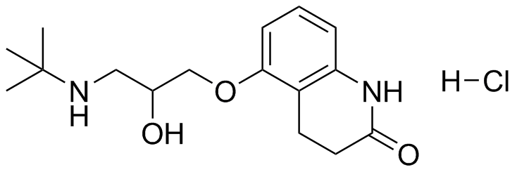 Carteolol Structure