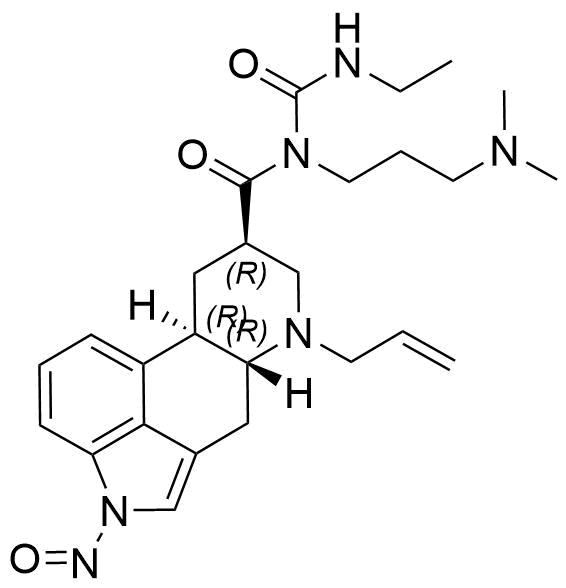 Cabergoline Nitroso Impurity 11 Structure