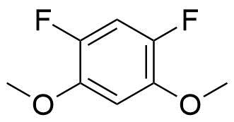 1,5-difluoro-2,4-dimethoxybenzene Structure