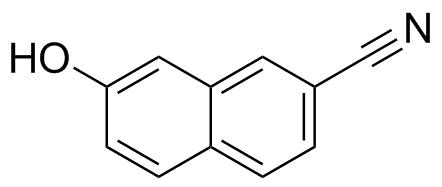 7-Hydroxy-2-Naphthonitrile Structure