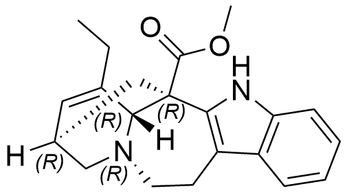 Catharanthine Structure