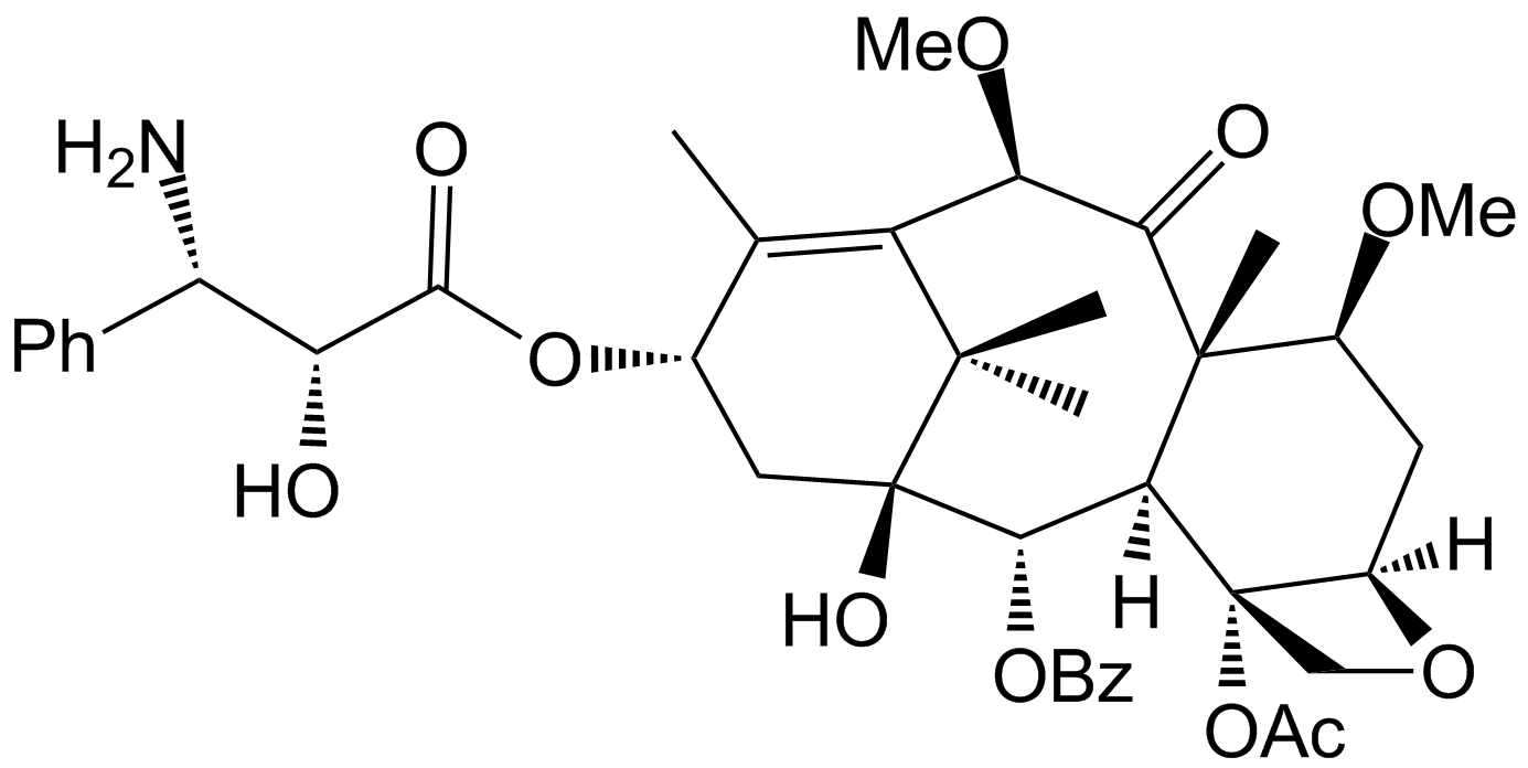 Cabazitaxel Impurity 19 Structure