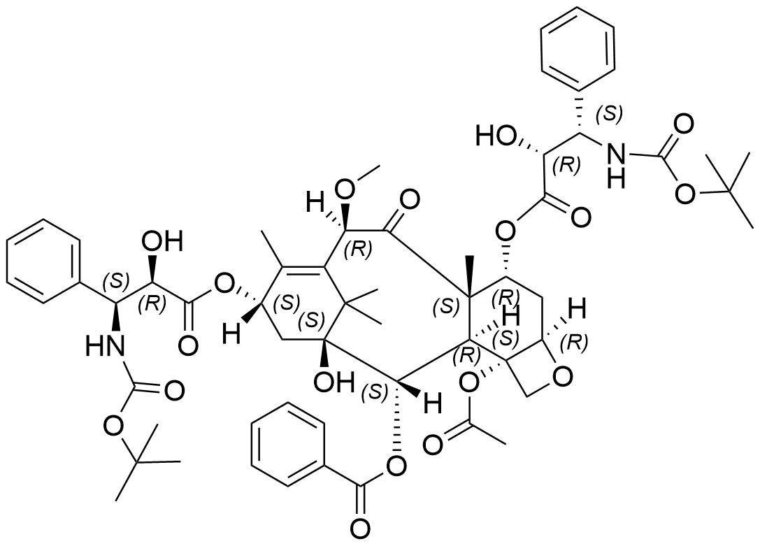 Cabazitaxel Impurity 40 Structure