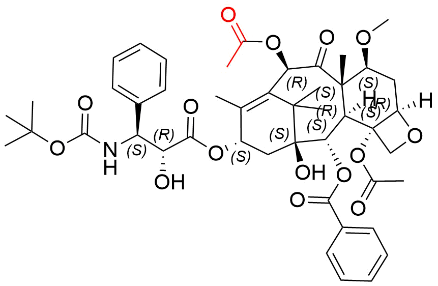 Cabazitaxel Impurity 48 Structure